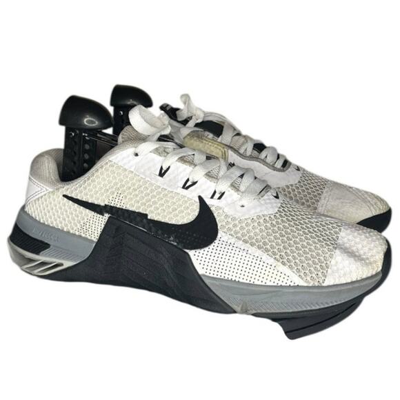 Mens Nike Metcon 7 CZ8281-100 Synthetic Athletic Running Sneaker Shoes 7.5 White - Picture 3 of 6